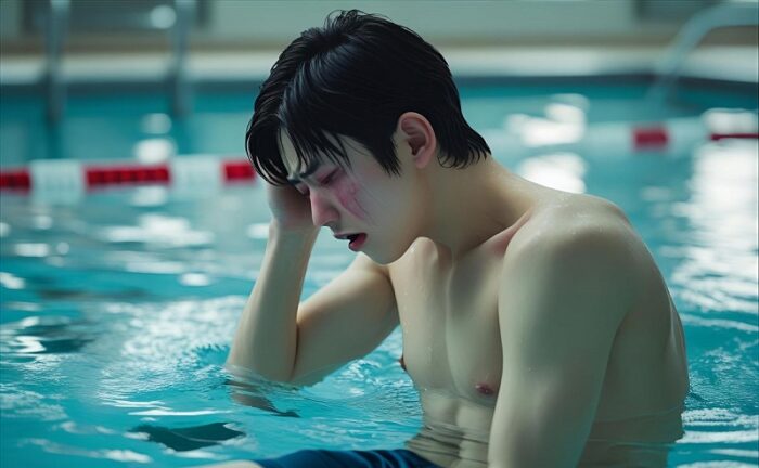 水泳時に気持ち悪くなる