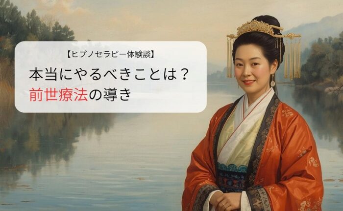 本当にやるべきことは？前世療法の導き