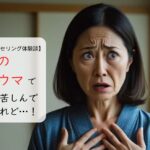 DVのトラウマで恐怖に苦しんでいたけれど