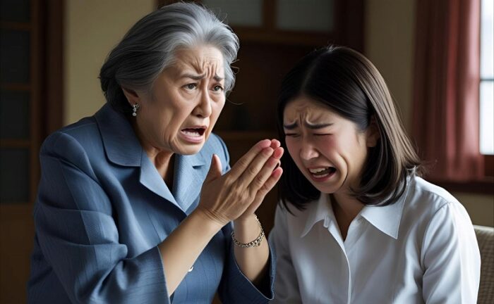 姑から人格否定されていた