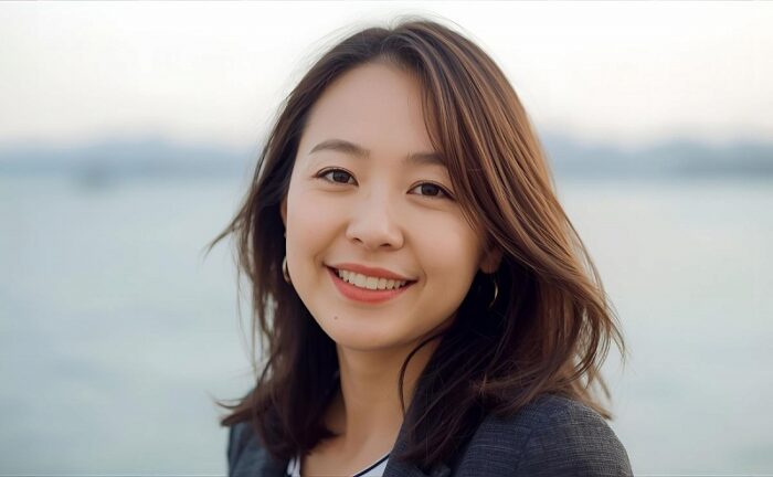パニック発作が解消して笑顔の女性