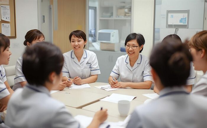 失敗や成功を語り合えている職場