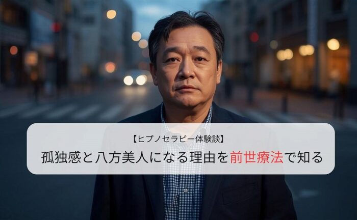 孤独感と八方美人になる理由を前世療法で知る